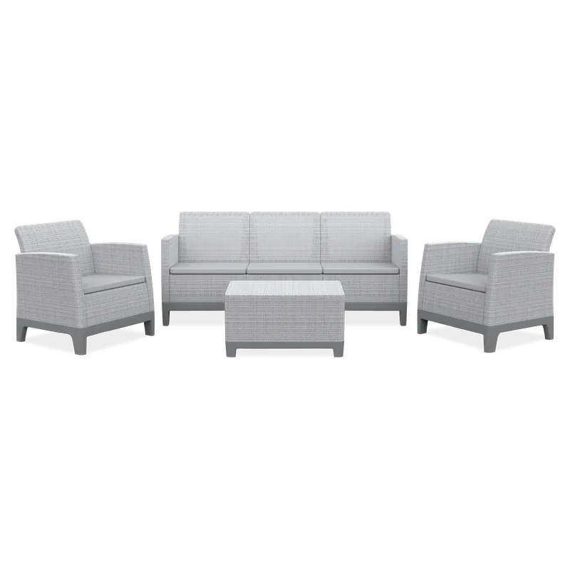 Akce Zahradní nábytek Scandi Forma Ash Grey-Storm Grey/ Light Grey - Keter
