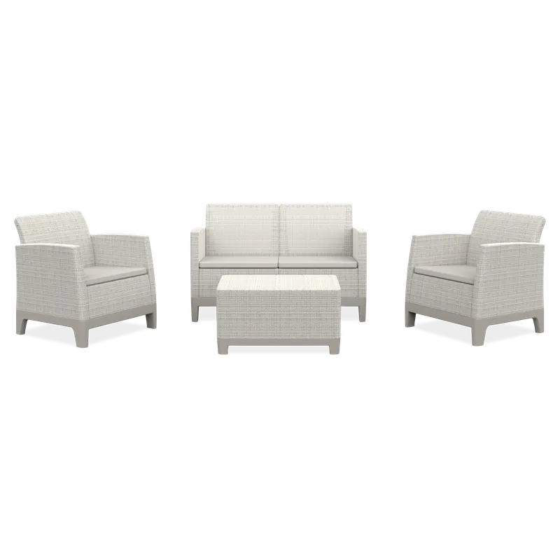 Hit Sezóny Zahradní sestava Scandi Forma Pebble Grey-Soft Beige/oat - Keter