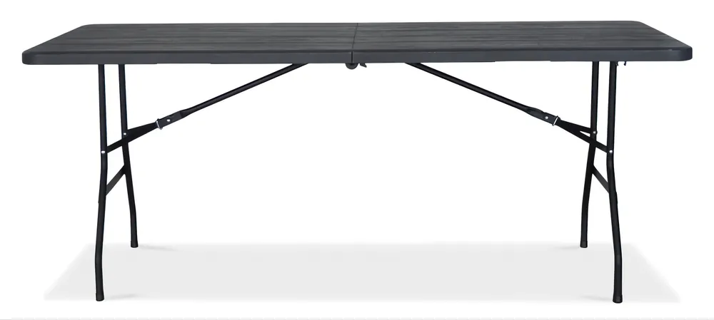 Tovární Cena Skládací cateringový stůl Bjørkka 180 cm – grafit