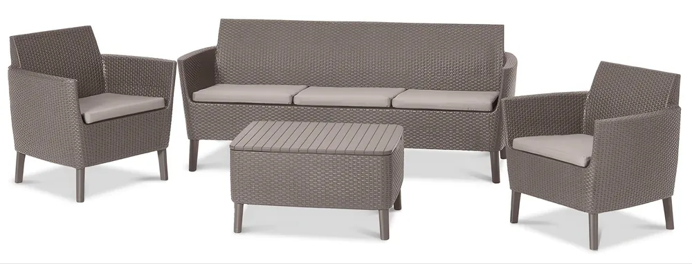 Zahradní set Keter Salemo 3+1 Cappuccino Výprodej