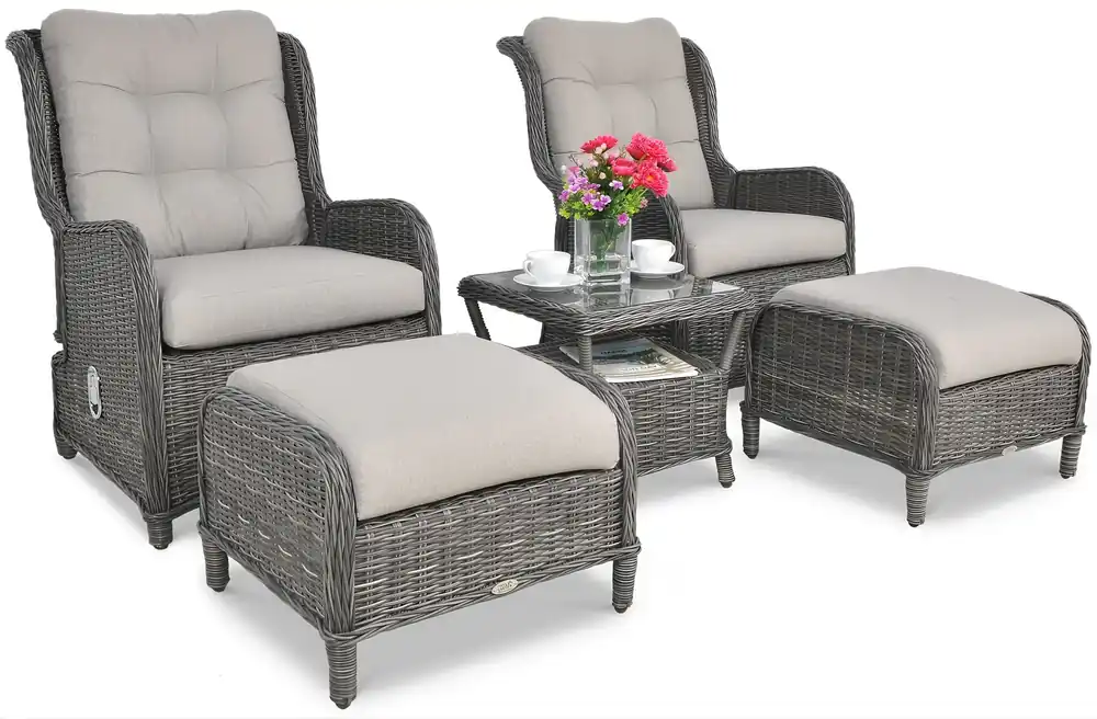 Zahradní set Bjørkka Sienna Duo Premium Dark Grey Jen Po Omezenou Doba