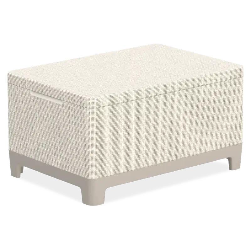 Stůl Scandi storage table Pebble Grey-Soft Beige/oat - Keter Akční Cena