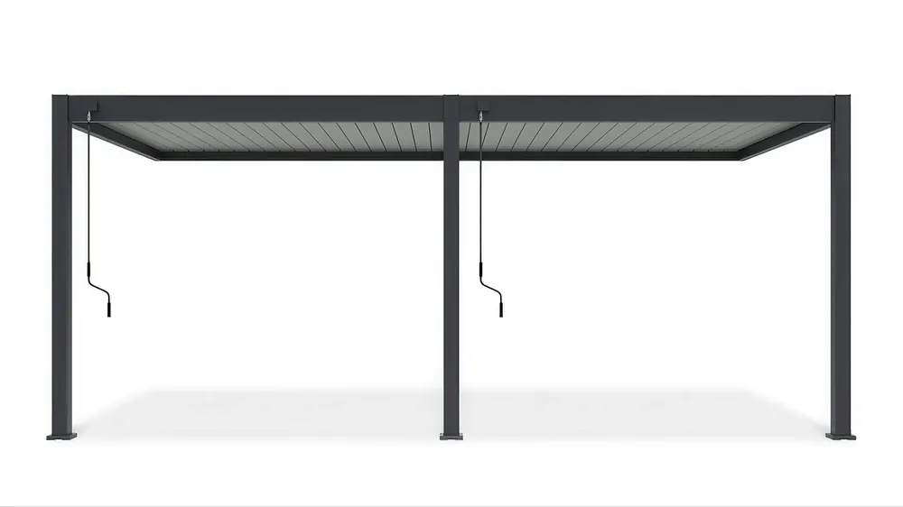 Hliníková pergola ke stěně Gutroof ELEGANCE WALL 3x6 m Odeslání Ihned