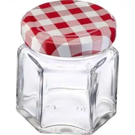 Sklenice hranatá 100 ml, 6 ks Autentický