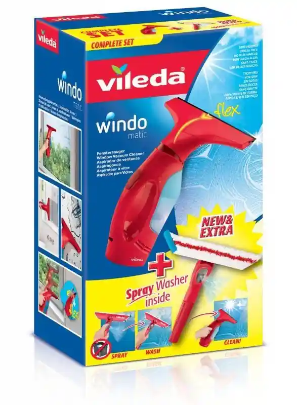 Windowmatic set + stěrka na okna Vileda Nejlepší Volba