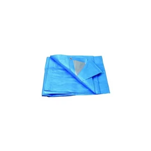 Zlevněný Plachta zakrývací 5x6m 70g STANDARD modrostříbrná