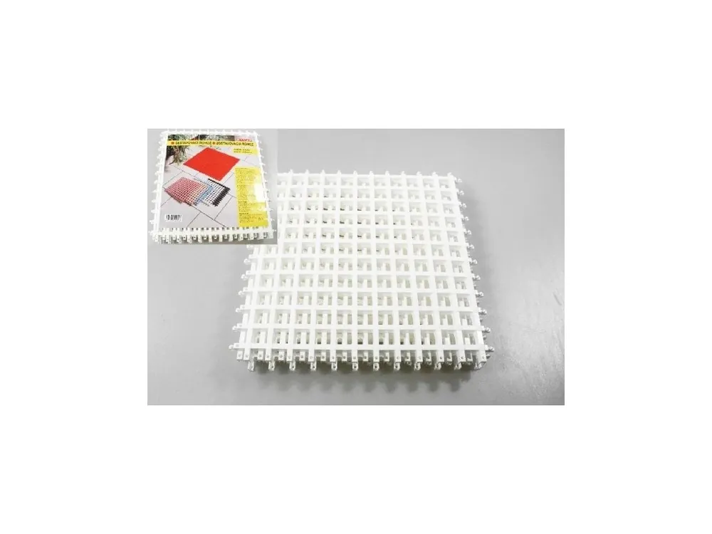 Finální Výprodej Rohož sestavovací 4ks 25x25cm CZ bílá