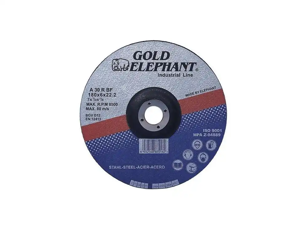 Kotouč řezný FE/INOX 150x2,5x22mm GOLD ELEPHANT Výprodej