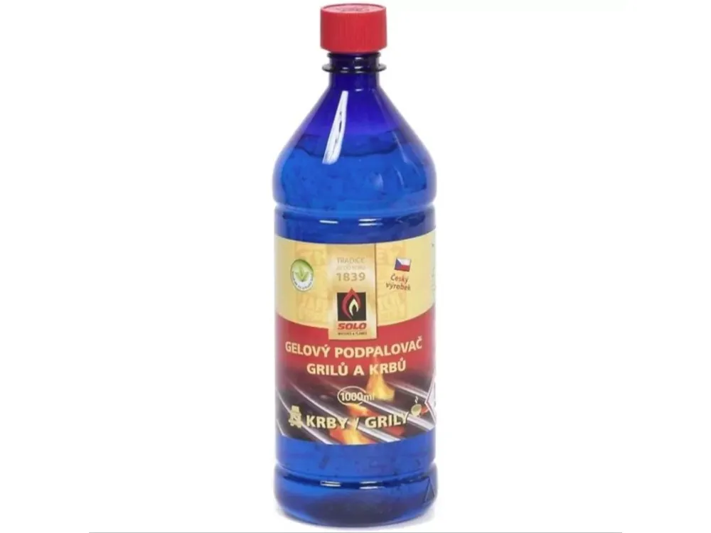 Podpalovač gelový 1000ml SOLO Víkendová Akce