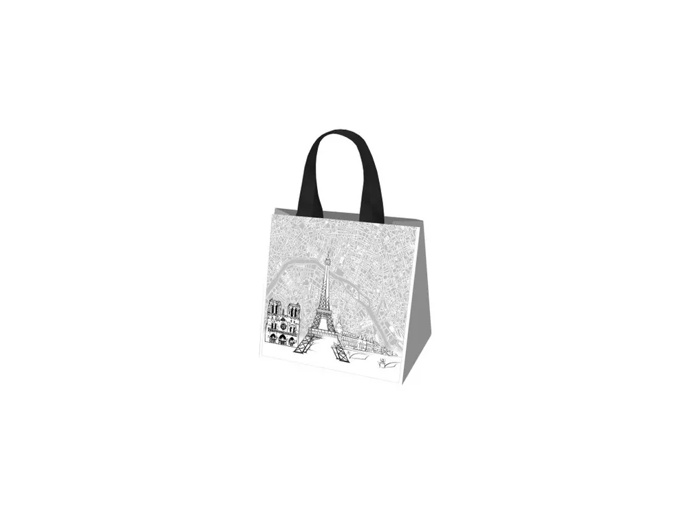 Kup Teď Taška nákupní textilní 34x36x22cm PAŘÍŽ
