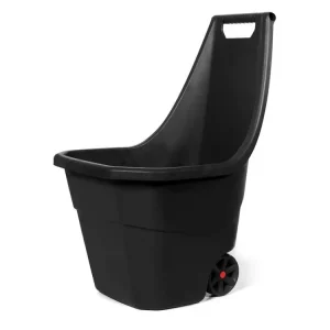 Koš vozík zahradní LOAD & GO 55L černý (NADROZMĚR) Aktuální