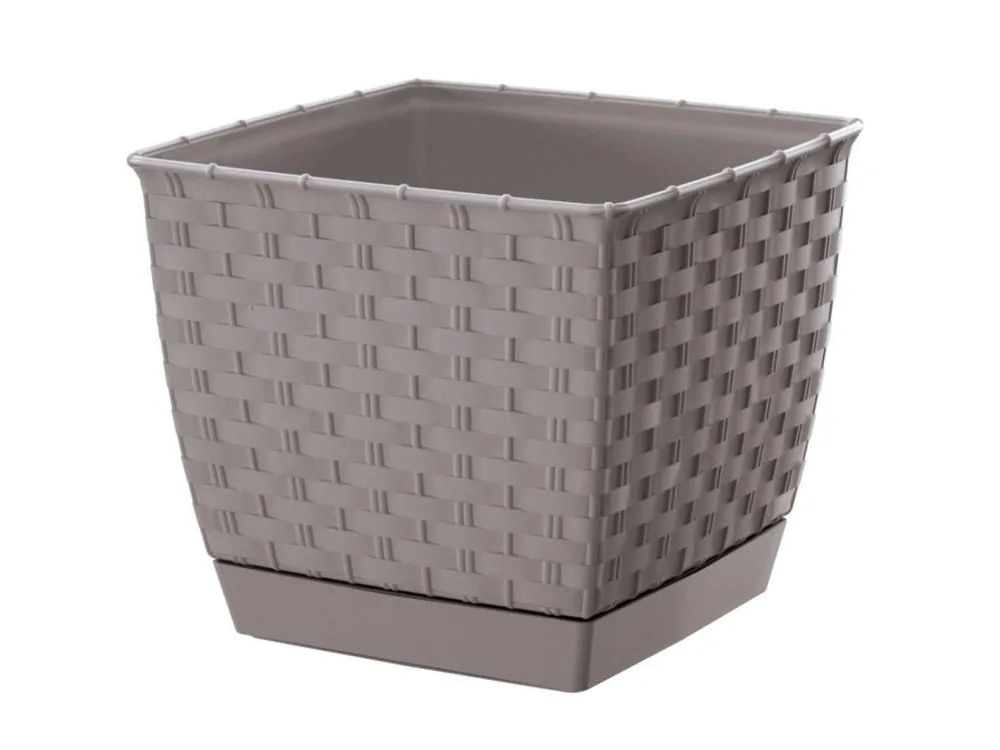 Víkendová Akce Květináč RATOLLA SQUARE 14,5cm mocca