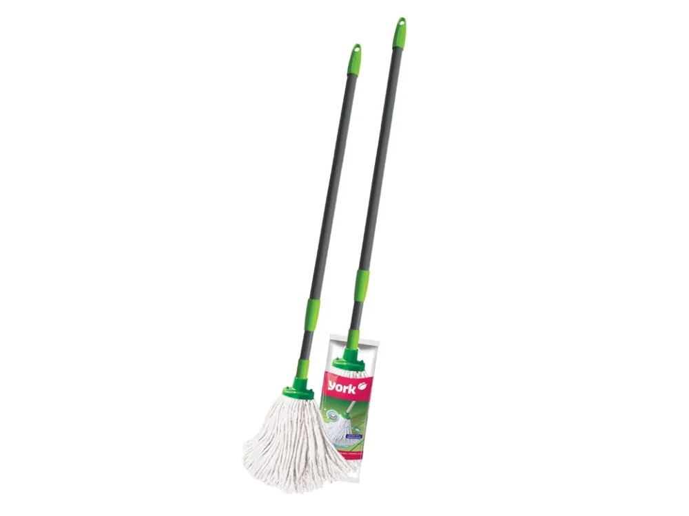 Mop třásňový 160g s teleskopickou holí YORK Akční Cena
