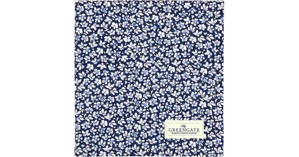 Bavlnený obrúsok Dahla Blue 40 cm Značkový