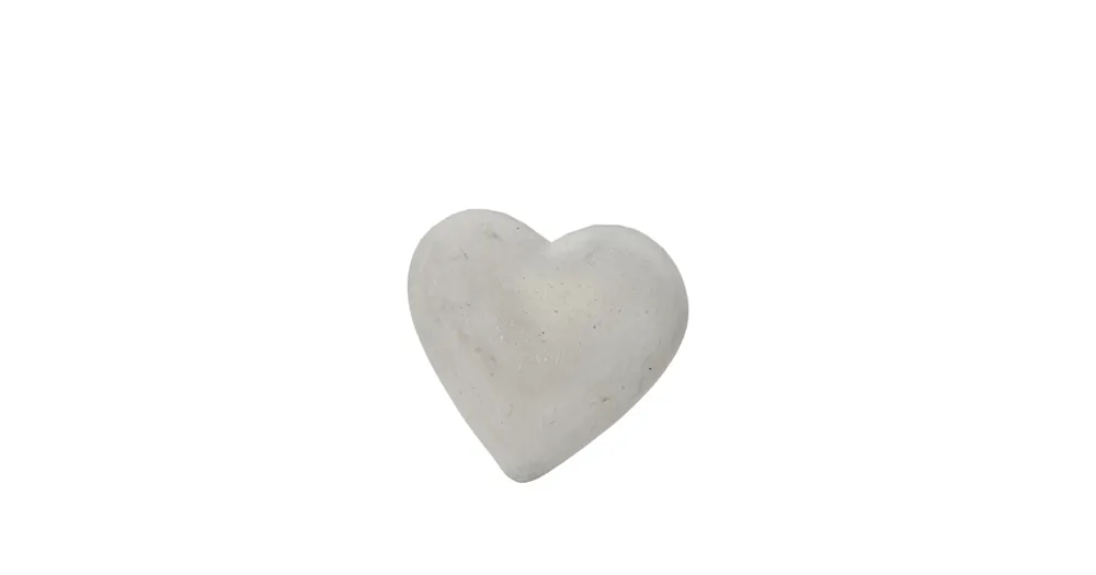 Víkendová Akce Betonová dekorace Heart 10 cm