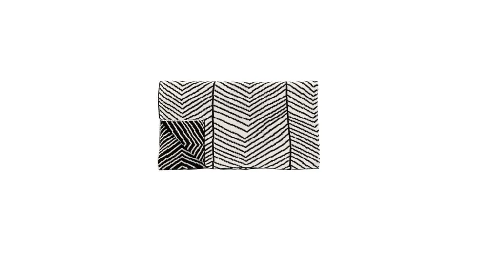Černobílý bavlněný přehoz Zebra Časově Omezené