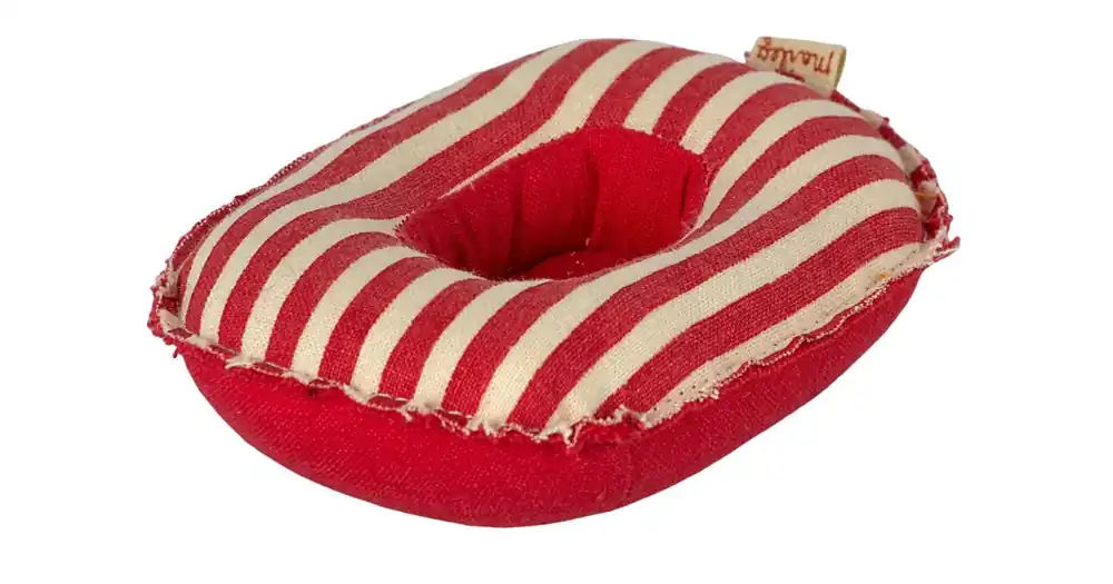 Hit Sezóny Člun pro myšky Maileg Red Stripes