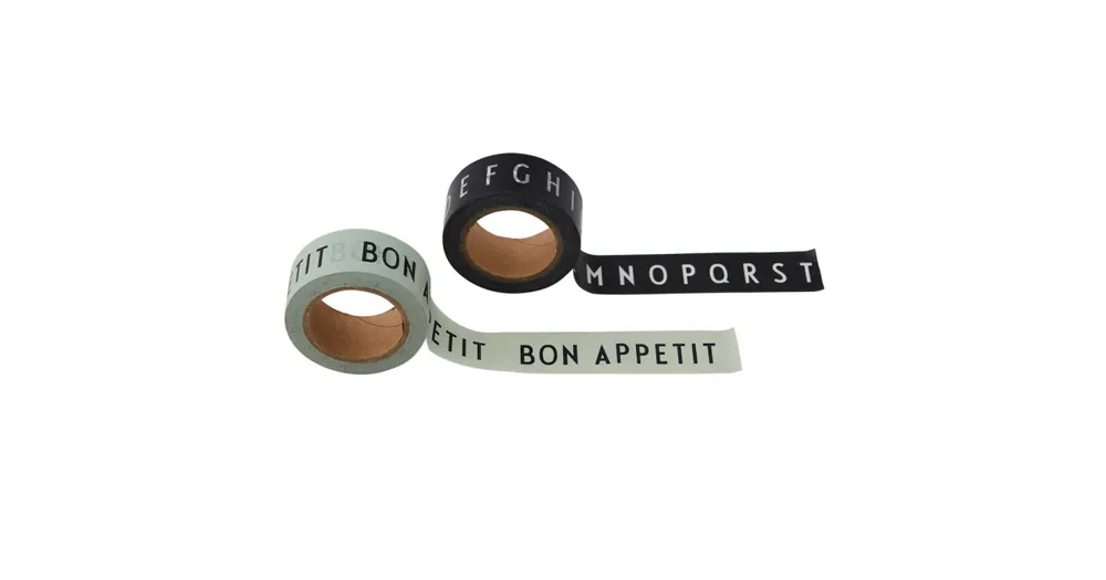 Odeslání Ihned Dekorační lepicí pásky Bon Appetit/ABC – set 2 ks
