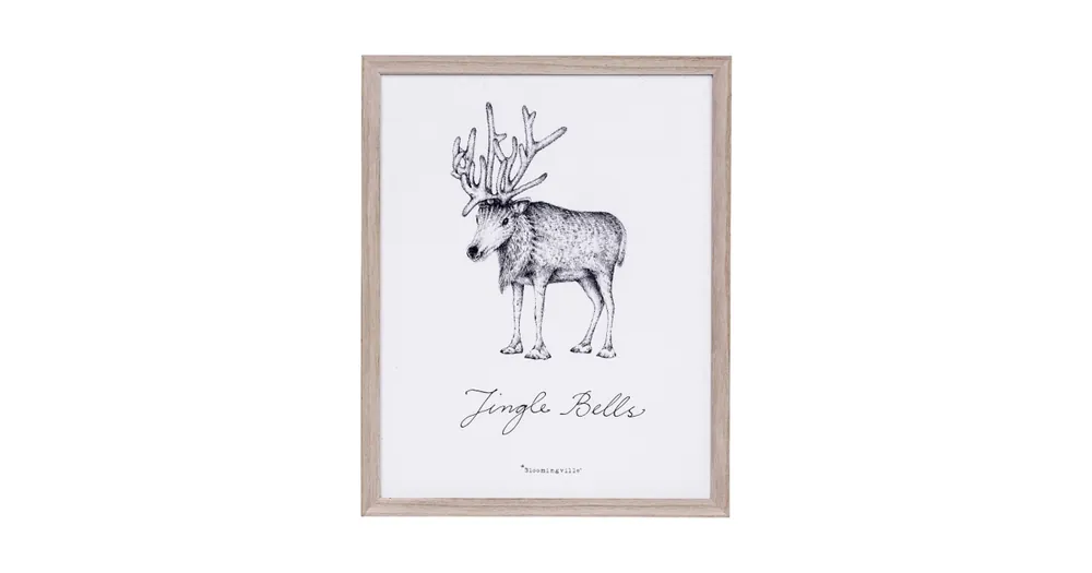 Odeslání Ihned Dekoračný obrázok so sobom Jingle Bells