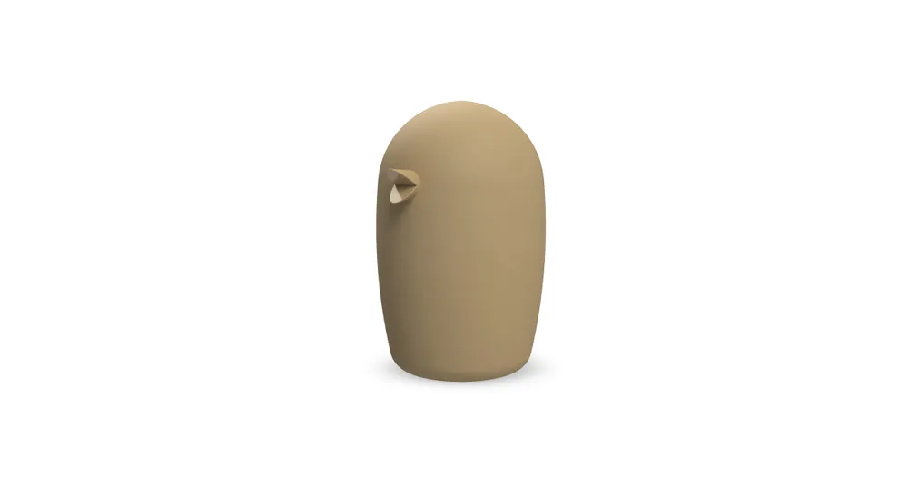 Nízká Cena Keramický ptáček Ochre 12 cm