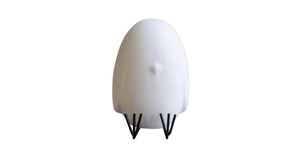 Originální Keramický vtáčik Sit Around White