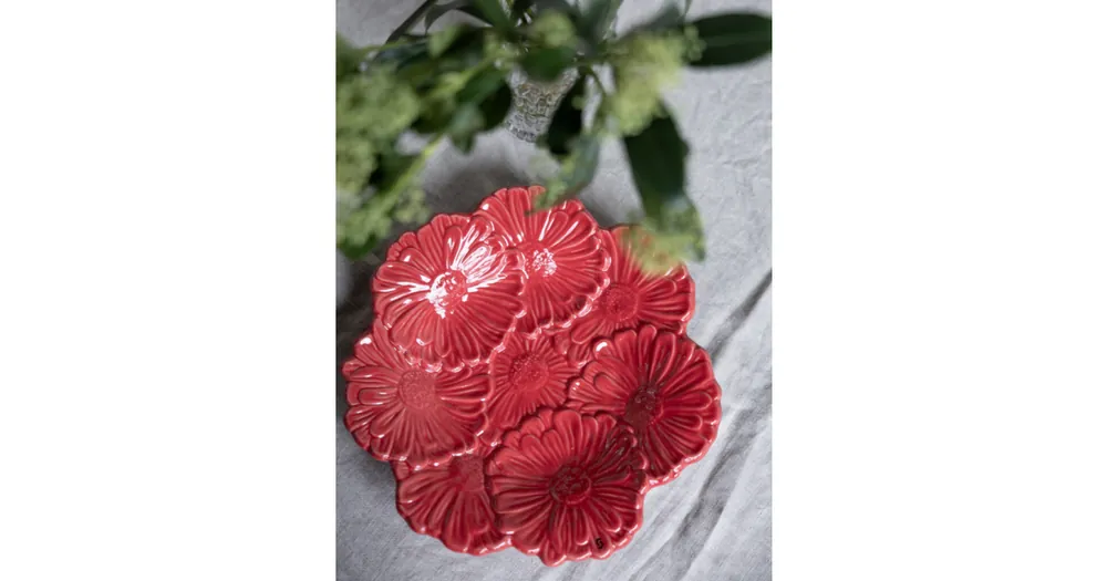 Keramický servírovací talíř Äng Red 25 cm Objednat Nyní