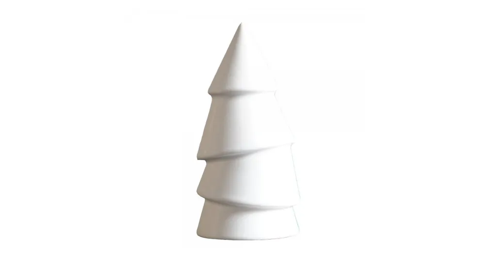 Aktuální Keramický stromček Narrow White 14 cm