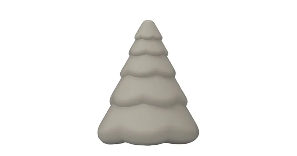 Keramický stromček Snowy Sand 20 cm Zlevněný