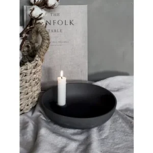 Akce Keramický svícen Lidatorp Dark Grey L