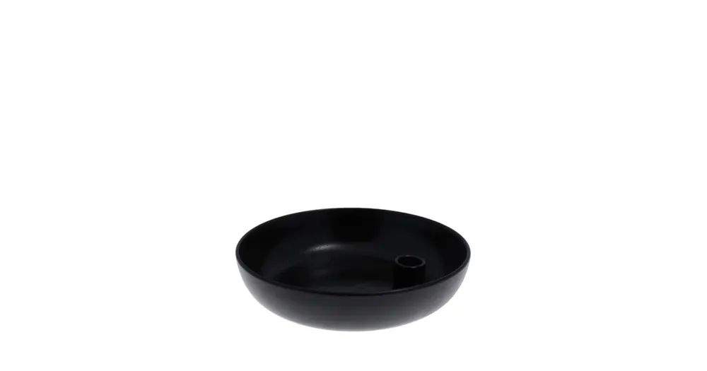Keramický svietnik Lidatorp Glossy Black L Značkový