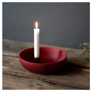 Aktuální Keramický svietnik Lidatorp Jubileum Red 16 cm