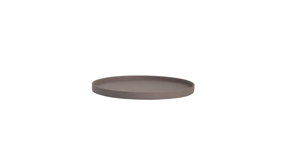 Sleva Keramický podnos Grimshult Brown 28 cm