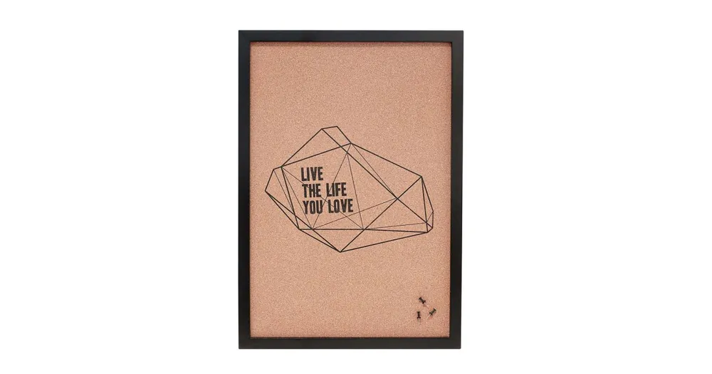 Korková nástěnka Live the life you love Must-Have
