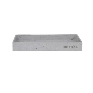 Kúpeľňový podnos Meraki sivý 30x20 cm Dokud Zásoby Vydrží