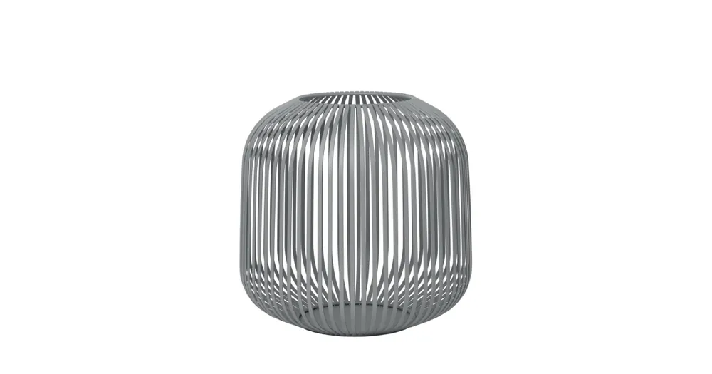 Finální Výprodej Kovový lampáš Lito Steel Grey 27 cm