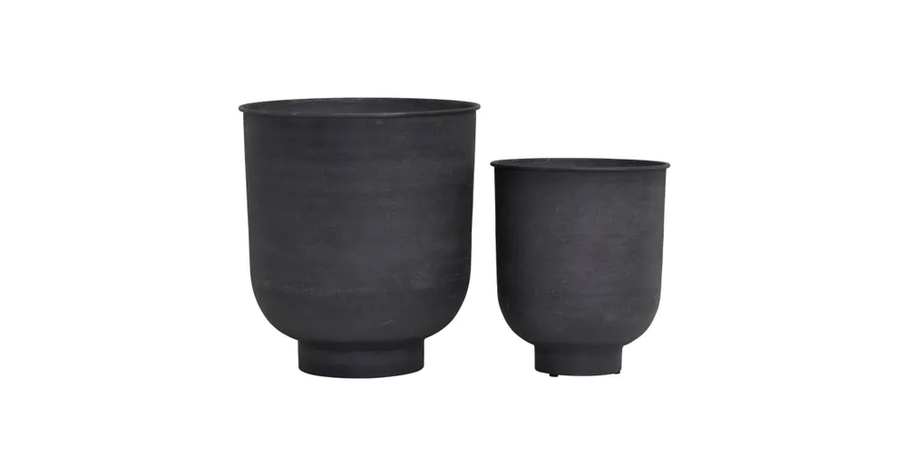 Expresní Doručení Kovové kvetináče Planter Vig - set 2 ks