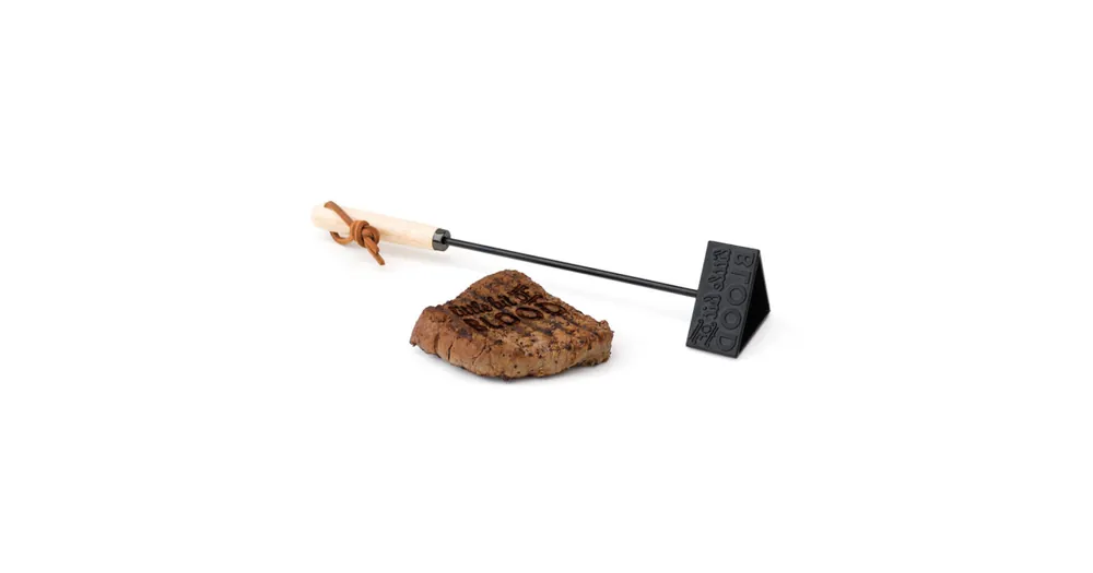 Kovová pečiatka na mäso BBQ Značkový