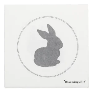 Papierové obrúsky biele Bunny Jen Po Omezenou Doba