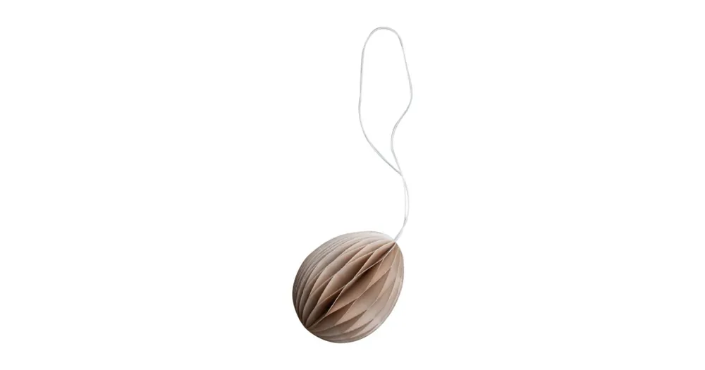 Kup Teď Papierové veľkonočné vajíčko Ovoid Sand 7 cm