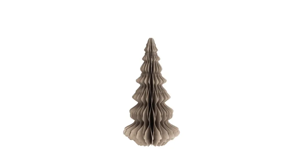 Sleva Papierový vianočný stromček Granstad Beige 20 cm