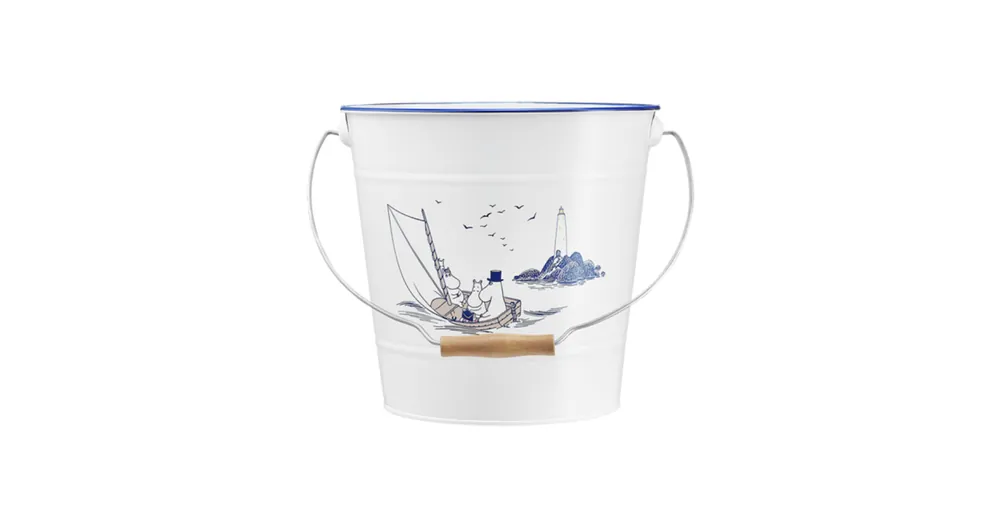 Plechový kyblík Moomin Sailors 10 l Nakupujte Hned