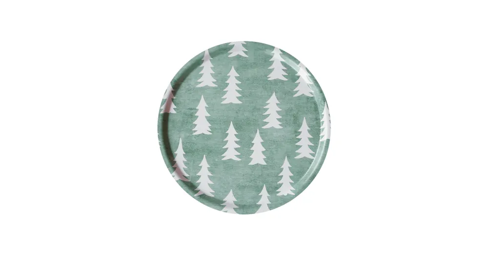Podnos Gran Sage Green okrúhly 38 cm Výhodná Nabídka