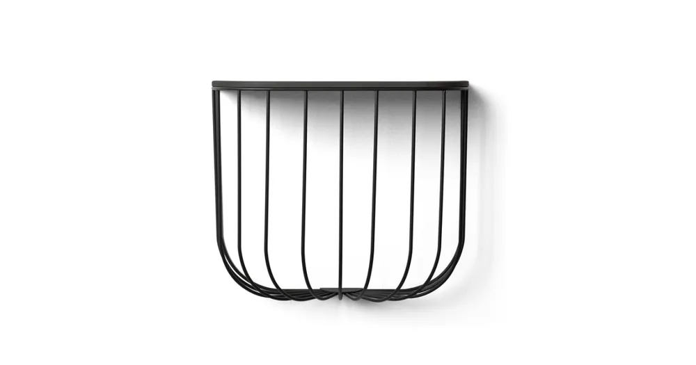 Super Cena Police Cage Shelf Black