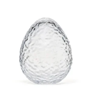 Akce Sklenené veľkonočné vajíčko Gry Clear 16 cm