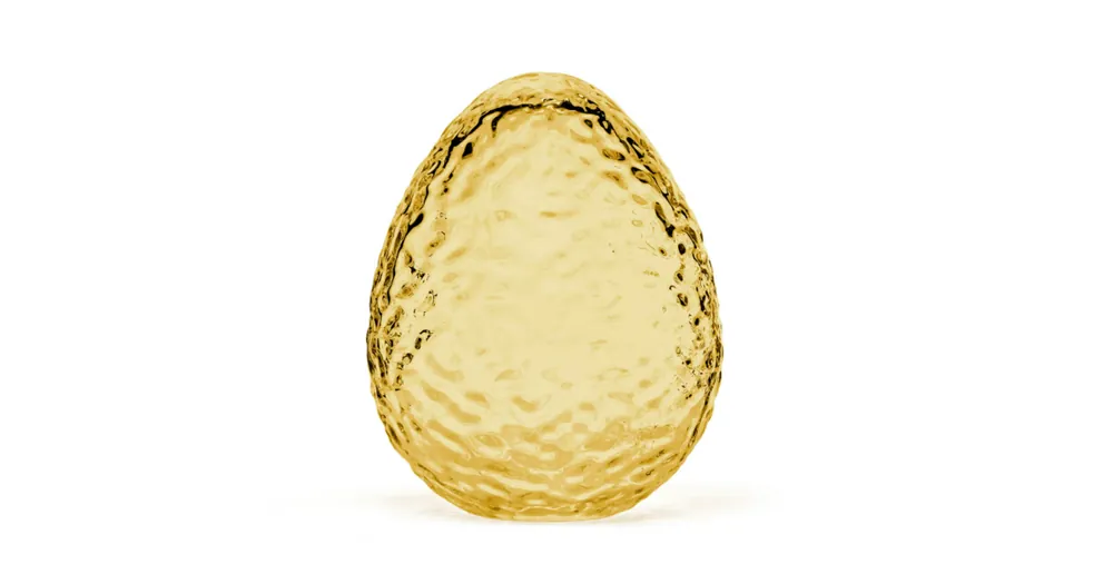 Skleněné velikonoční vajíčko Gry Honey 16 cm Levný