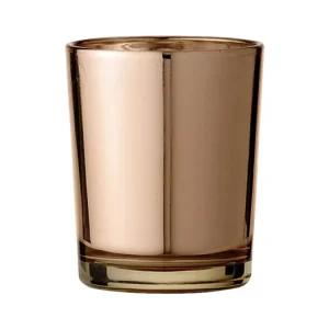 Aktuální Skleněný svícen Copper Glass