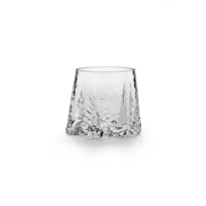 Levný Sklenený svietnik Gry Clear