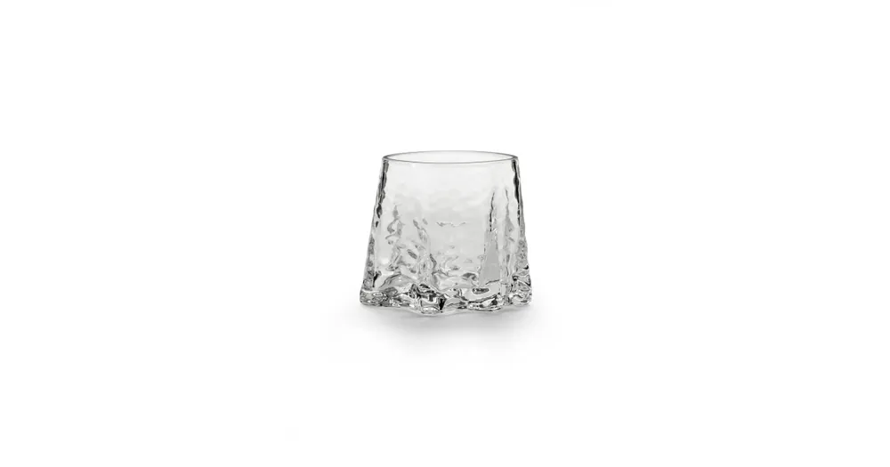 Levný Sklenený svietnik Gry Clear