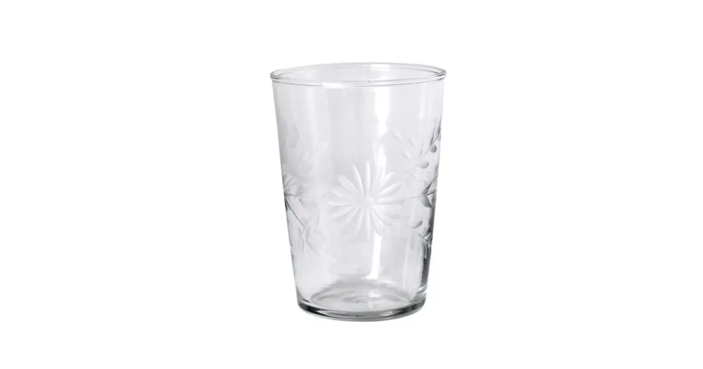 Super Cena Pohár Etched Floral 300 ml
