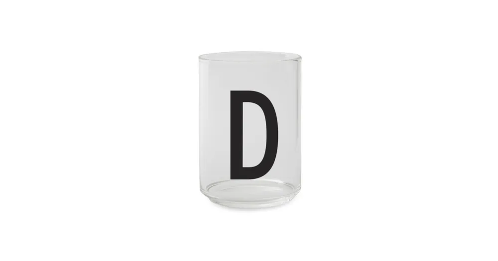 Pohár na vodu Letter D Super Cena